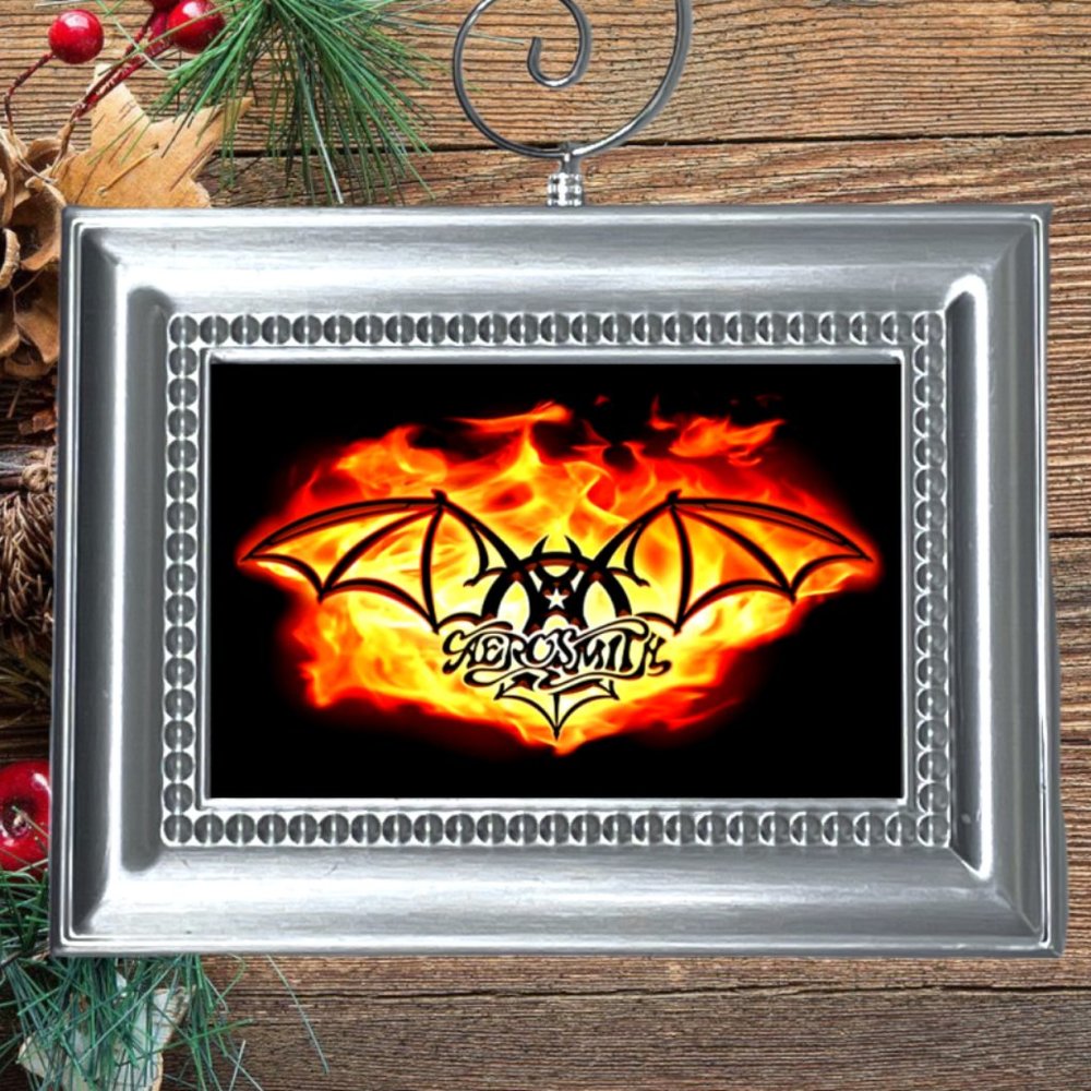 Aerosmith Rock Band Christmas Tree Ornament